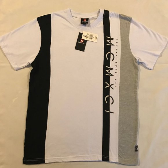 Southpole Men's White T-Shirt , Size M - Picture 1 of 5